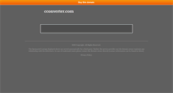 Desktop Screenshot of cconverter.com